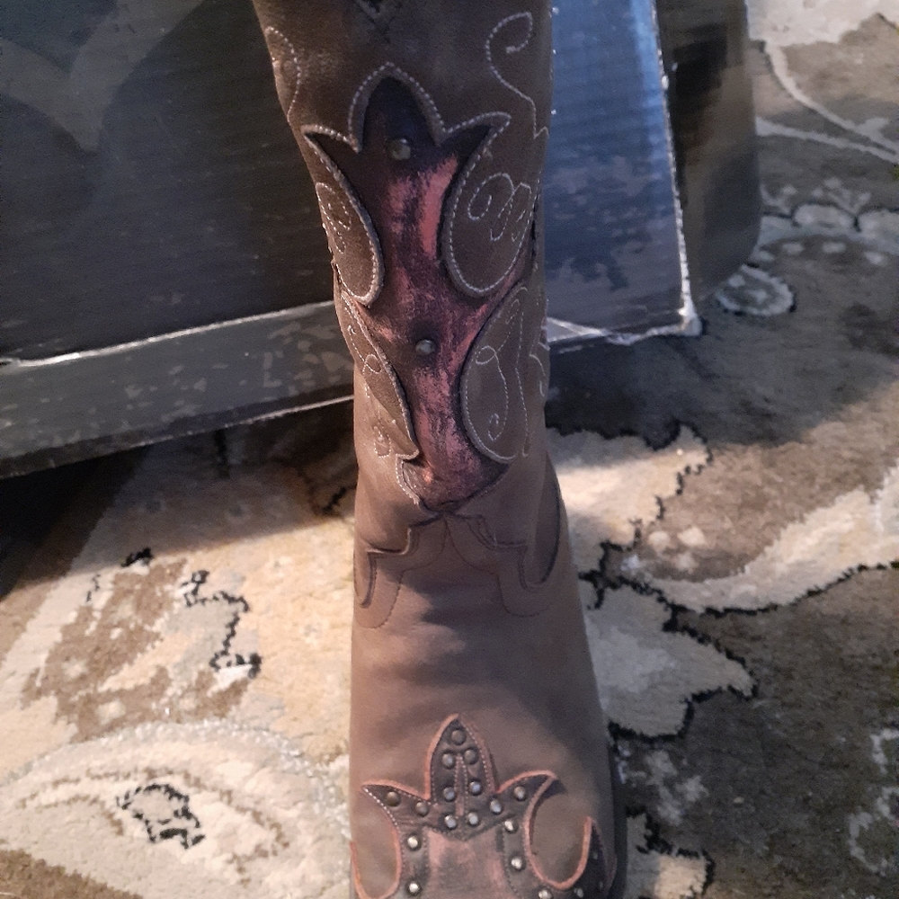 Rebel cowboy boots